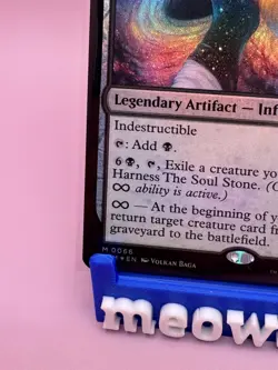 The Soul Stone - Marvel's Spider-Man x Magic The Gathering - FOIL Card MTG 0066 - Image 4