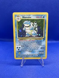 Pokemon TCG Blastoise Base Set 2 Holo Unlimited Rare Card 2 - Image 1