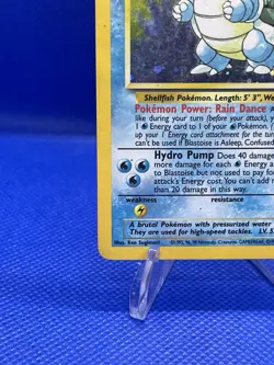 Pokemon TCG Blastoise Base Set 2 Holo Unlimited Rare Card 2 - Image 4