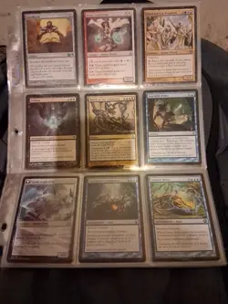 Big Old Vintage Magic The Gathering 63 Cards Collection Binder Random Sets - Image 3