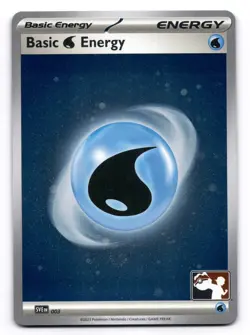 Basic Water Energy PLAY Prize Pack Series Cards 003 Pokemon TCG Cosmos Holo - Image 1
