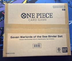 SEALED One Piece Card Game Seven Warlords Of The Sea Binder Set - ENGLISH - Image 1