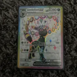 Umbreon EX SVP176 Sv: Scarlet & Violet Promo Cards Holo NM - Image 1