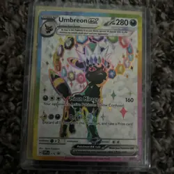 Umbreon EX SVP176 Sv: Scarlet & Violet Promo Cards Holo NM - Image 3