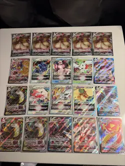 Pokemon Tcg 20 Card Full Art V-max/ V-star Lot, Arceus, Palkia, Dialga - Image 1