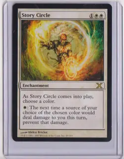 Magic: The Gathering Story Circle 10th Edition X Non Foil Rare - Image 1