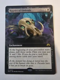 MTG - Ripples of Death Extended Art - Modern Horizons 3 - Image 1
