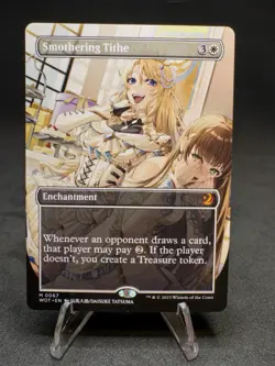 Smothering Tithe (Anime Borderless) Wilds of Eldraine: Enchanting Tales Regular - Image 1