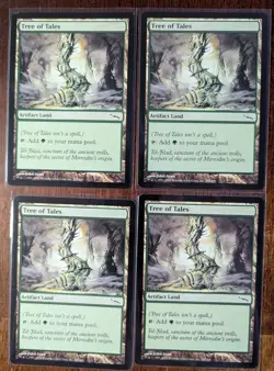 MtG 4x Tree of Tales Mirrodin Regular - Image 1