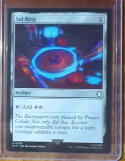 MtG Sol Ring - NM - Universes Beyond: Fallout - Image 1
