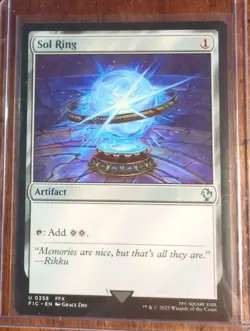 MTG Sol Ring FINAL FANTASY Commander NM - Image 1