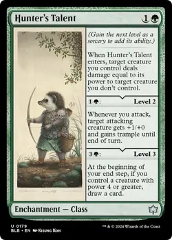 HUNTER'S TALENT x4 mtg NM-M Bloomburrow 4 Unc - Image 1