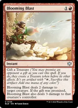 BLOOMING BLAST x4 mtg NM-M Bloomburrow 4 Unc - Image 1