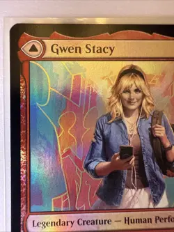 Gwen Stacy (FOIL) M Marvel's Spider-Man M0078 MTG SPM Magic TCG MYTHIC - Image 5