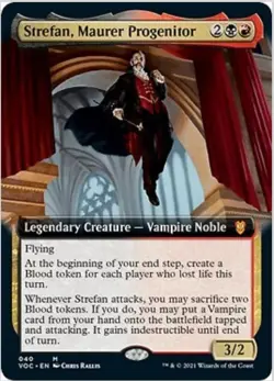 Strefan, Maurer Progenitor (Extended Art, #40) Commander: Innistrad: Crimson Vow - Image 1