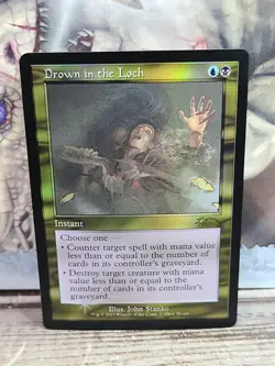 Drown in the Loch (Retro Frame Foil) Open House Promos Magic The Gathering MTG - Image 1