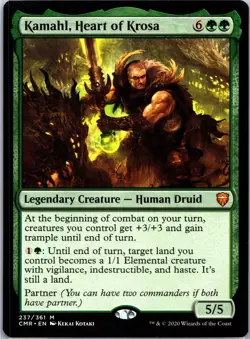 Kamahl, Heart of Krosa M Commander Legends 237 NM - Image 1