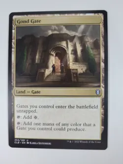 1x Gond Gate MTG Commander Legends: Battle for Baldur's Gate NM Magic Regular - Image 1