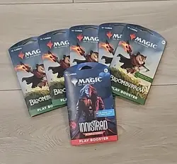 Magic The Gathering: 5 Bloomburrow Booster Packs + 1 Innisrad Remastered Booster - Image 1