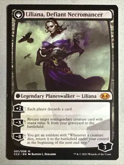 MTG / Liliana, Heretical Healer / CC2 / #1 / Regular / Mythic / NM - Image 2