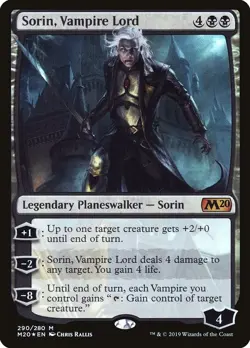 Sorin, Vampire Lord 290 LP Foil Core Set 2020 MTG EN - Image 1