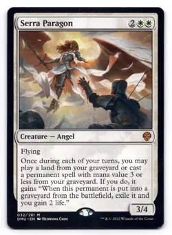 Serra Paragon NM Dominaria United 032/281 MTG Magic Regular - Image 1