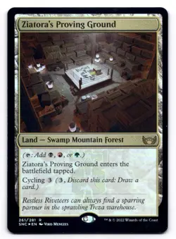 Ziatora's Proving Ground LP Streets of New Capenna 261/281 MTG Foil - Image 1
