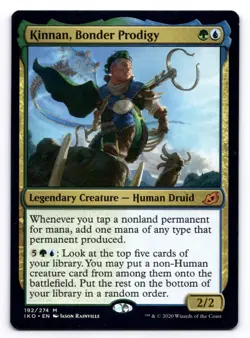 Kinnan, Bonder Prodigy NM Ikoria: Lair of Behemoths 192/274 Regular - Image 1