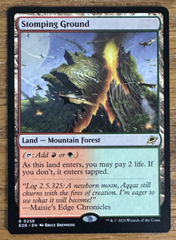 MTG Edge of Eternities, Stomping Ground - Image 1