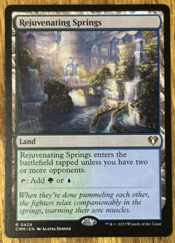 MTG Commander Masters, Rejuvenating Springs - Image 1