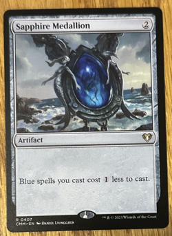 MTG Commander Masters, Sapphire Medallion - Image 1