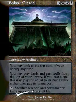 WPN & Gateway Promos #3 Bolas's Citadel (Retro Frame) - Image 1