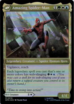 MTG Peter Parker (10) | NM Foil | Spider-Man {SPM} - Image 3
