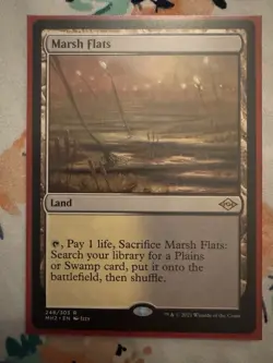 MTG Modern Horizons 2 #248 Marsh Flats NM - Image 1