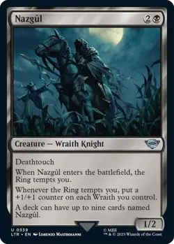 MTG The Lord of the Rings: Tales of Middle-earth - Nazgul 0339 - Image 1