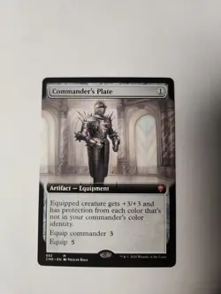 Commander's Plate (Extended Art) Commander Legends Regular - Image 1