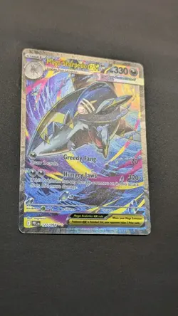 Mega Sharpedo ex 127/094 Special Illustration Pokemon Phantasmal Flames - Image 2