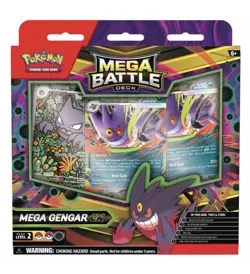 Pokemon TCG: Mega Battle Deck - Mega GENGAR EX Fast Shipping Same Day - Image 1