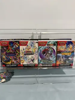 Pokemon TCG Booster Bundle - Prismatic / Phantasmal Flames / Surging Sparks / JT - Image 1