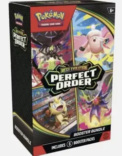 *PRESALE* Pokemon Center Booster Bundle, Mega Evolution Perfect Order - Image 1