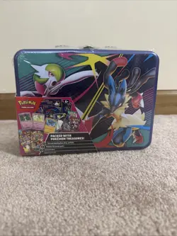 2025 Pokemon TCG Collector Treasure Chest Lunch Box Tin Q4 New & Sealed - Image 1