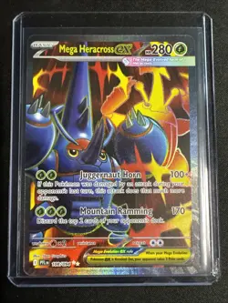 Pokemon TCG - Mega Heracross Ex 108/094 - Ultra Rare - Phantasmal Flames - Image 1