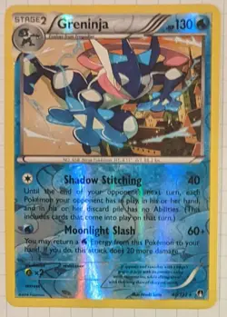 Greninja 40/122 LP Reverse Holo Rare Pokemon XY - BREAKpoint - Image 1