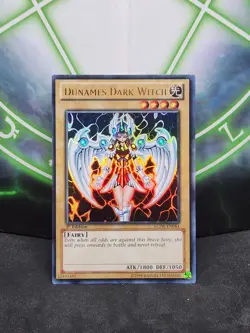 Yugioh Dunames Dark Witch LCJW-EN084 Ultra Rare 1st Edition NM - Image 1