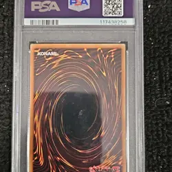 Konami Yu-Gi-Oh! Dark Magician RP01-EN003 Retro Pack Unlimited Ultra Rare PSA 8 - Image 2