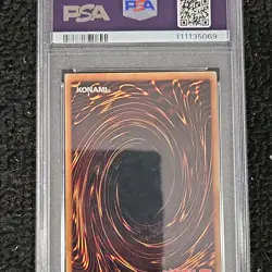 Konami Yu-Gi-Oh! Red-Eyes B. Dragon RP01-EN011 Retro Pack Ultra Rare PSA 8 - Image 2