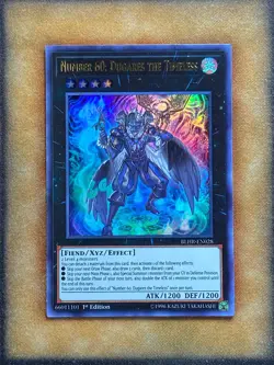 Yugioh Number 60: Dugares the Timeless BLHR-EN028 Ultra Rare 1st Ed NM - Image 1