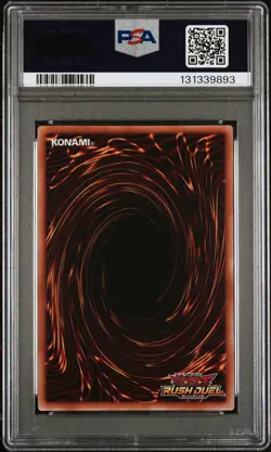 2025 YU-GI-OH! JPN RUSH DUEL OVER RUSH RARE #JP002 ZERA THE EVIL FIEND PSA 10 - Image 2