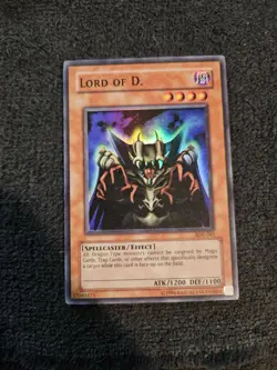 Yu-gi-oh! TCG Lord of D. SDK-041 Unlimited Super Rare - Image 1