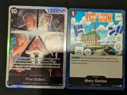 Imu (Alternate Art) OP13-079 Carrying On His Will Foil plus two bonus card - Image 5